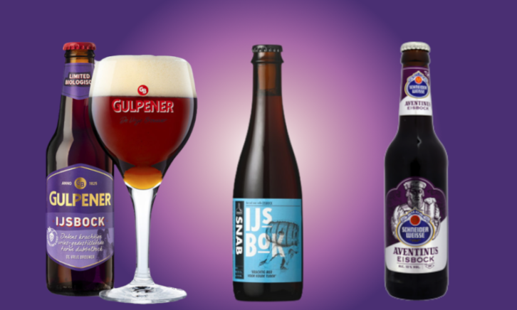 Drie eisbock bieren